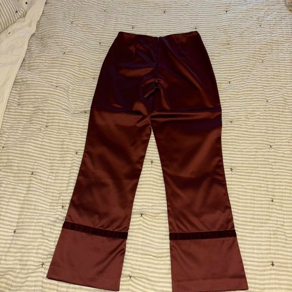 Stunning Burgundy Work Order pants - Picture 4 of 4